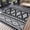 Black & White-5' X 8' (Rectangular), variant on Outdoor Rug Waterproof 10x14 Ft Reversible Plastic Straw Boho Patio Indoor Carpet Rv Mat Outside For Camp Picnic Balcony Deck Backyard Black & Grey