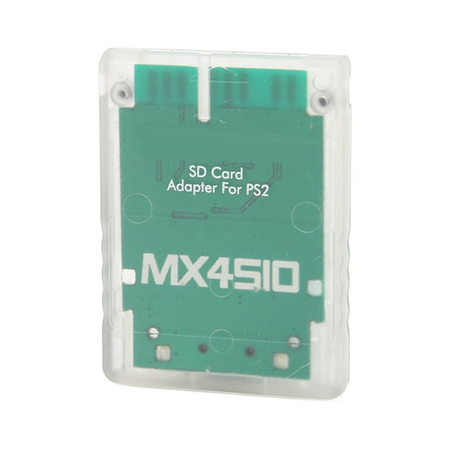 Memory Card Adapter MX4SIO SIO2SD, Hand Made Stable Replacement Card Reader with ABS Material for FAT Console, Applicable to MX4SIO