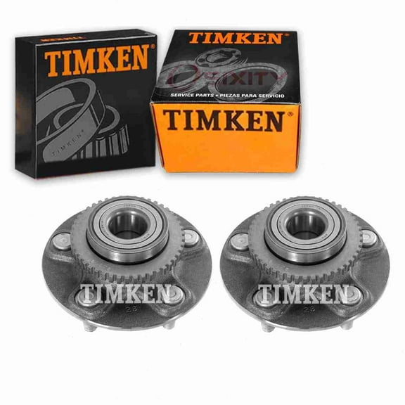2 pc Timken HA590482 Wheel Bearing Hub Assembly for 52060398AD Driveline Axle Axles Hubs