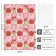 thumbnail image 2 of 2 Pcs Pioneer Flower Floral Print Pattern Kitchen Towels, Funny Microfiber Dish Towel Set, 18" X 26" Tea Towels, 2 of 6