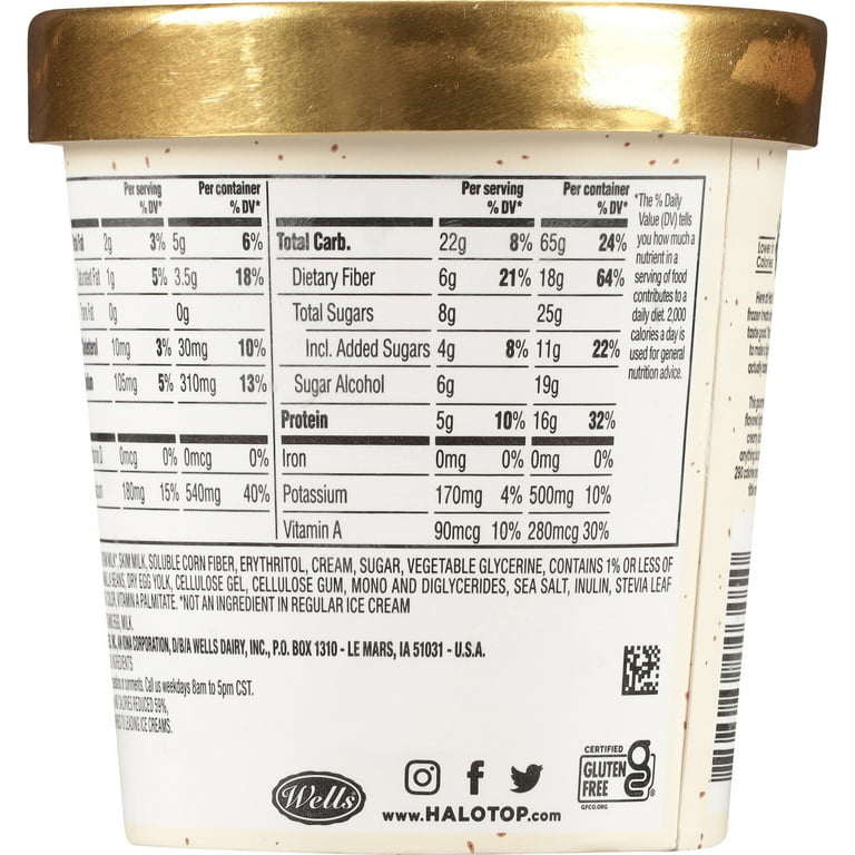 Halo top vanilla bean discount