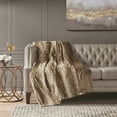 thumbnail image 2 of Oversized Faux Fur Throw, 2 of 10