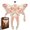 Piggy Bank Model M, variant on High-Precision 3D Wooden Engineering Puzzle Art: Intricate Butterfly Silhouette with 100+ Industrial Laser-Cut Pieces, Durable Multi-Layered Wood Art for Hobbyists