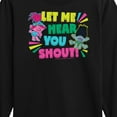 thumbnail image 3 of Trolls - Let Me Hear You Shout Poppy and Branch - Toddler & Youth Long Sleeve Graphic T-Shirt, 3 of 5