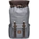 thumbnail image 3 of Mochila de viaje escolar KAUKKO para universidad flexible con portátil para 15", 22L (Oxford/Gris) KAUKKO K1023-grey, 3 of 5