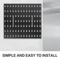 thumbnail image 2 of Phenofice 2Pcs Pegboard Accessory White Iron Space Utilization Hook Shape Home Decor Enhancement, 2 of 8