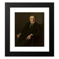 thumbnail image 2 of Stanisław Lentz 20x23 Black Modern Framed Museum Art Print Titled - Portrait of Emil Albert Ferdynand Wedel (1912), 2 of 5