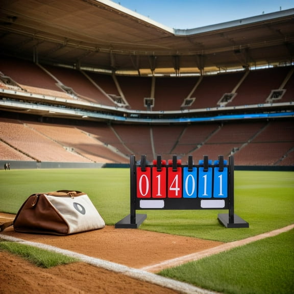 OULII Multi Sport Scorekeeper Portable Weatherproof Flip Scoreboard