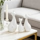 thumbnail image 5 of 3 Figuras de Cerámica para Mascotas, Familia, Padres E Hijos, Esculturas de Porcelana, Decoraciones para Oficina, Sala de Estar, Estantería., 5 of 6