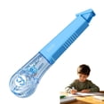 thumbnail image 2 of Correction Tape Pens Pen-Style, 19.69ft Durable Correction Tape Smooth Instant Dry Application for Home Office Supplies, 0.19" Wide Tear Resistant Correction Tape for Wrong Writing(Blue,4.5x1.1"), 2 of 9