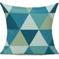 thumbnail image 5 of Outdoor Throw Pillow Covers 18x18 Set of 4 Boho Colorful Fun Mid Century Modern Home Décor Summer Fall Cushion Cases for Patio Furniture Couch Living Room,Geometric Yellow Orange, 5 of 5