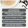 thumbnail image 5 of Tiki Cat Born Carnivore Broths Wet Cat Food Toppers, Variety Pack, 1.3 oz. Pouch (12 Pack), 5 of 10