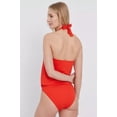 thumbnail image 3 of MICHAEL MICHAEL KORS Women's Orange Stretch Blouson  Lined Full Coverage Tie Halter One Piece Swimsuit 14, 3 of 3