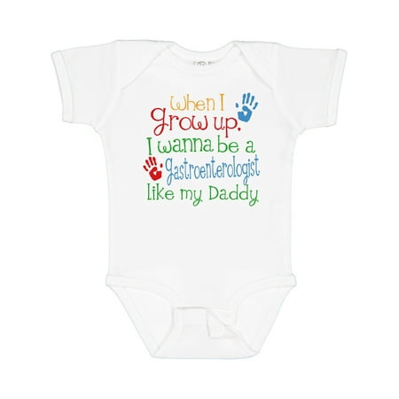 

Inktastic Gastroenterologist Like Daddy Gift Baby Boy or Baby Girl Bodysuit