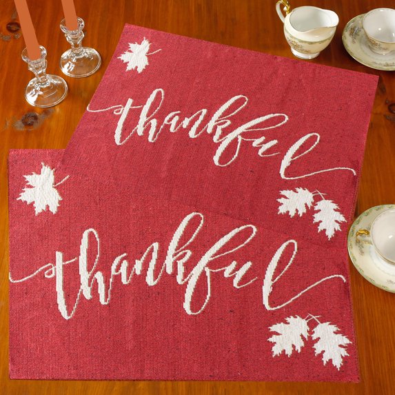 Harvest Season Fall Thanksgiving Placemats Set of 4