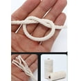 thumbnail image 4 of Cordón De Macramé, Cordón De Algodón De 4 Mm De Diámetro, Manualidades De Bricolaje, 21,9 Yardas De Largo, Suave Con Carretes Para Colgar En La Pared Para Bolsos, 4 of 7