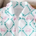 thumbnail image 6 of Glisme Little Girls Dress Graphic Print Sleeveless Notch Neck Back To School Active Dresses For Girls Size 100, 6 of 8