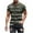 Gray1, variant on Dagugfen Plus Size Shirts for Men Summer Short Sleeve Crewneck Loose Fashion Comfy Casual Tee Shirts Striped