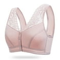 thumbnail image 1 of Comfortable Large-Sized Casual Wireless Bra for Everyday Wear with Lightweight Structure and Back Shine Non-Steel Ring Easy Wrap Support, 1 of 3