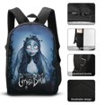 thumbnail image 6 of Corpse Bride 3Pcs Backpack Sets Bookbag with Lunch Bag And Pencil Case for Office Travel Work, 6 of 9