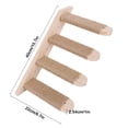thumbnail image 2 of Qiyester 2 Pack Cat Stairs Wooden Wall-Mounted 4-Steps Cats Stairway Ladder for Perch Platform Supplies, 2 of 10