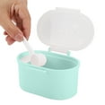 thumbnail image 2 of Caja portátil para almacenar leche en polvo sellada, apta para microondas y congelador (verde S), 2 of 9