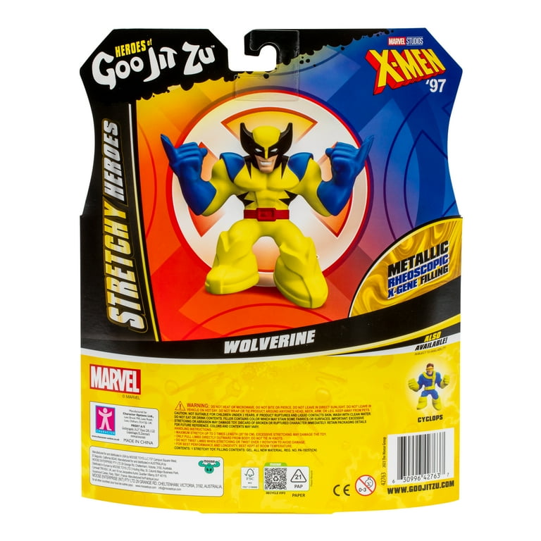 Heroes of Goo Jit Zu Marvel Studios X-Men '97 Wolverine Stretchy