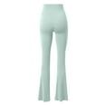 thumbnail image 7 of Stretch Pants for Women High Waisted Workout Yoga Pants Casual Bootcut Yoga Pants Leggings Women for Workout Running Athletic Activewear, 7 of 7