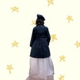 thumbnail image 4 of abrigo de niña, Maga boutique,talla8, color marino, una pieza, con boina, forro completo, detalle de moños,, 4 of 4