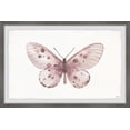 thumbnail image 2 of Parvez Taj Pink Rose Butterfly Framed Wall Art, 2 of 6