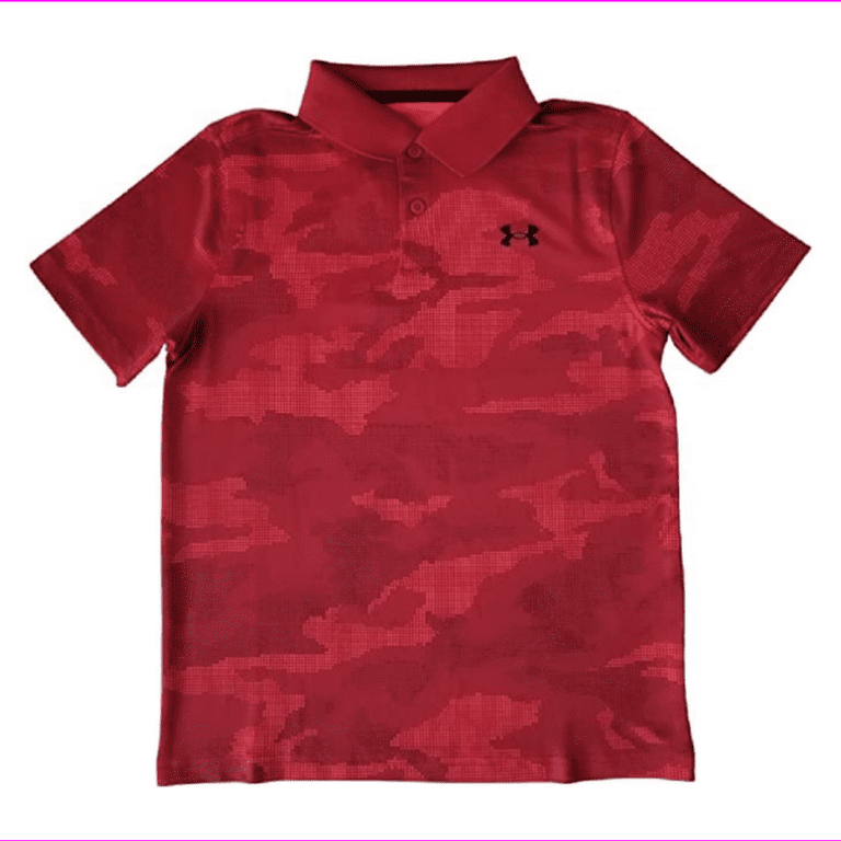 Under armour boys golf cheap shirt
