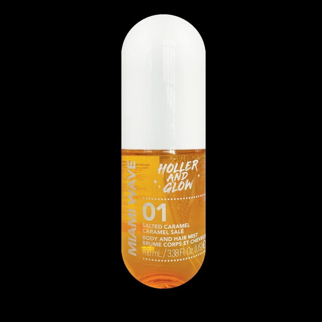 Holler & Glow Miami Wave Salted Caramel Body & Hair Mist