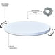 thumbnail image 2 of Charola Giratoria de madera Hogare Lazy susan 48 cm blanca, 2 of 6
