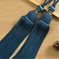 thumbnail image 6 of Naturegr Round Ball 2Pcs Round Ball Tassels Curtain Tieback Rope Holdback Drape Holder Clip Decor, 6 of 8