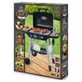 thumbnail image 3 of Smoby: BBQ Plancha Grill - Black, 18-Piece Accessory Playset - Realistic Cooking, Turn The Button & See Flames Appear, 19.69x14.57x28.43", Kids Age 3+, 3 of 11