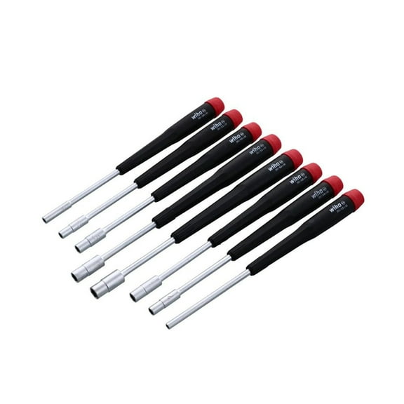 Wiha Precision Nut Driver Set,8 Pieces,Metric 26590