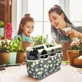 thumbnail image 6 of LKZQHMC Garden tool Bag,8 Pockets Gardening Bag,Heavy Duty Oxford Garden tote Caddy (tools NOT Included),Gardening tool Kit Holder for Indoor and Outdoor,Grey, 6 of 8