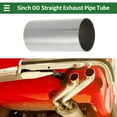 thumbnail image 2 of Unique Bargains 2"OD 100mm/3.9inch Long Straight Exhaust Pipe Tube, 2 of 7