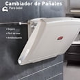 thumbnail image 2 of Cambiador de Pañales para Bebé, Bluelander, Correa de Seguridad, Plegable, 2 of 6