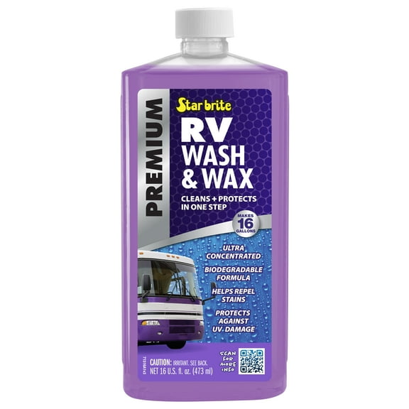 Star brite RV Wash & Wax - Concentrated Cleaner, UV Protection