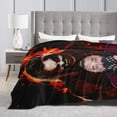 thumbnail image 5 of Bray Wyatt Blanket, Super Soft Throw Blanket, Cozy Flannel Blankets For Boys Girls, Warm Blankets For Couch Sofa Bed, 60"X50", 5 of 9