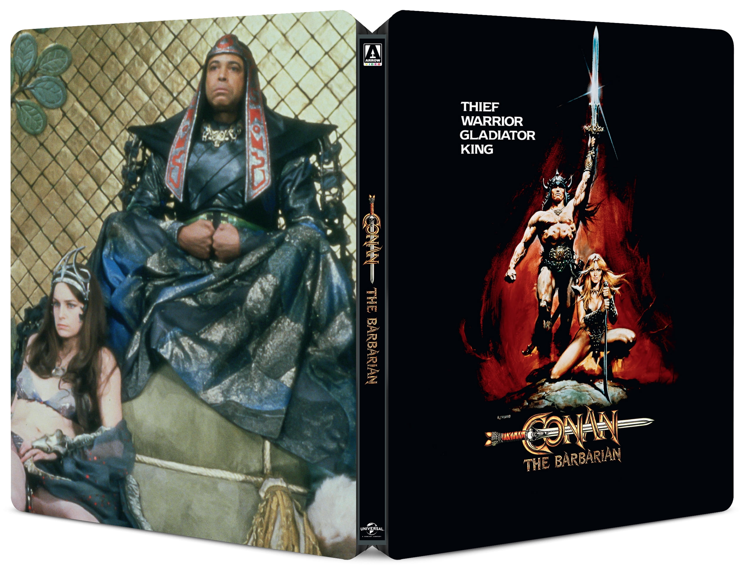 Conan the Barbarian (Limited Edition Steelbook) (4K Ultra HD), Action, MVD