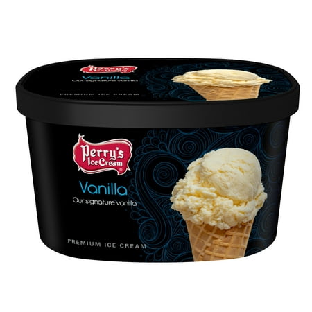 Perry's Vanilla Ice Cream, Frozen Dessert, 1.5 Quart