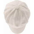 thumbnail image 3 of Women's Wool Blend Newsboy Hat with Drawstring, Ventage Casual Style Cabbie Cap for Cold Days 1Pack, 3 of 7