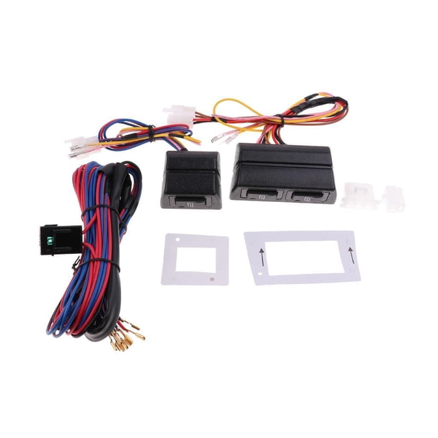 Sidaley 3 Pieces Car Electric Power Window Harness Control Switch Wiring Master Vehículos, repuestos y accesorios Mis