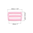 thumbnail image 2 of Unique Bargains Pink Tri-Glide Slide Buckles Webbing Strap Fastener, 100 Pack, 2 of 5