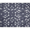 thumbnail image 5 of oneOone Polyester Lycra Gray Fabric Triangle Geometric Sewing Material Print Fabric By The Yard 56 Inch Wide, 5 of 5