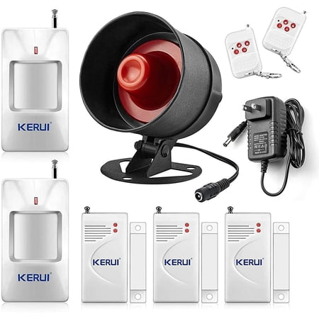 Alarma Para Casa Kit Ventanas De Seguridad Alarmas House Home Inalambrico Sirena