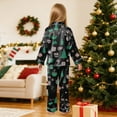 thumbnail image 5 of Gubotare Christmas Pajamas Big Boy Long Sleeve Pajama Set,Comfy Nightwear Soft Loungewear,Family Matching Pjs Set Size 13-14 (Dark Blue,13-14 Years), 5 of 9