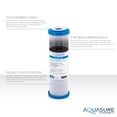 thumbnail image 4 of Aquasure Pioneer Series 1 Micron Solid Coconut Shell Carbon Block Water Filter - 10" x 2.5", 4 of 4